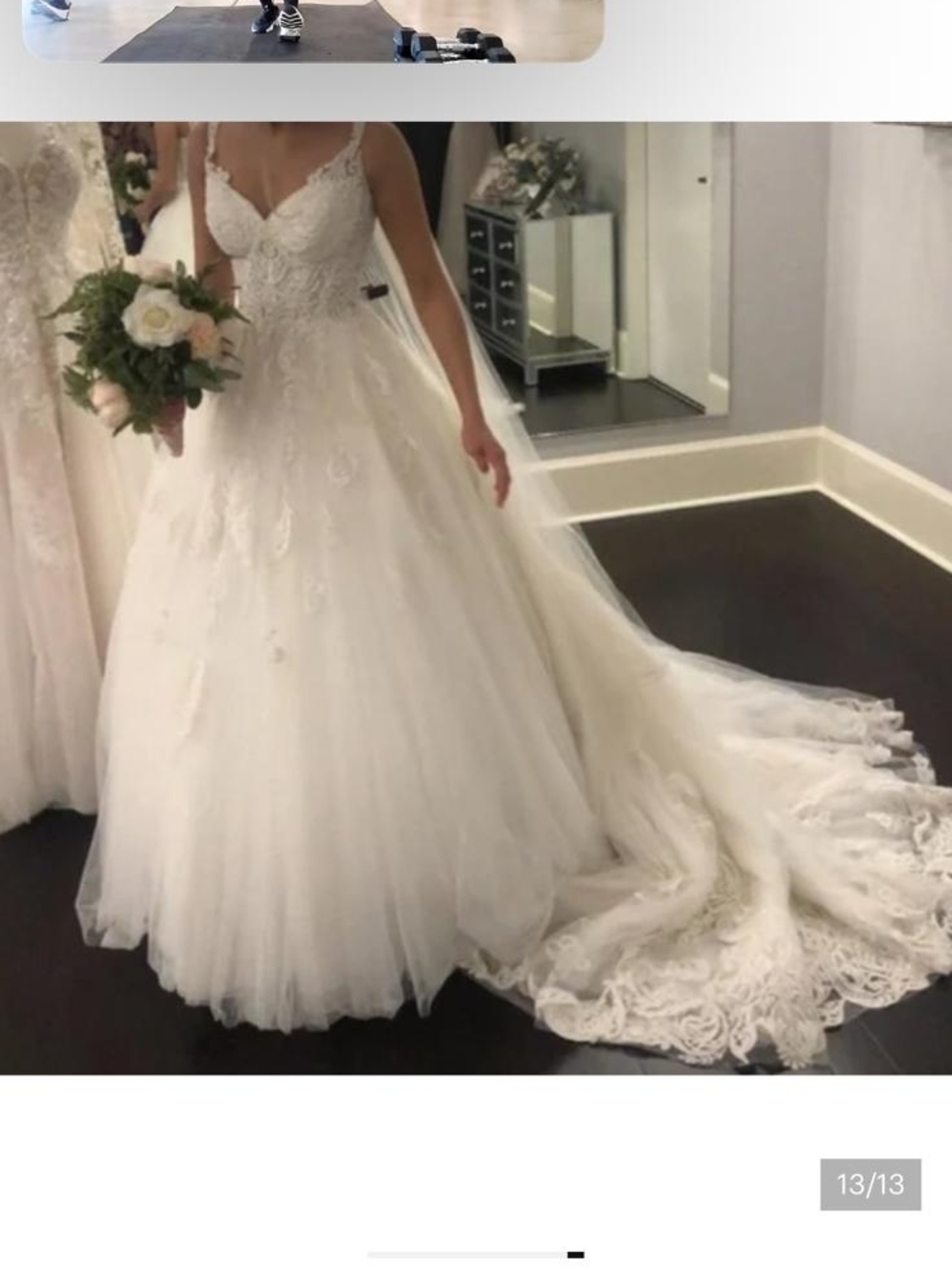 Martina Liana White Princess Ballgown Wedding Dress (Style 902)